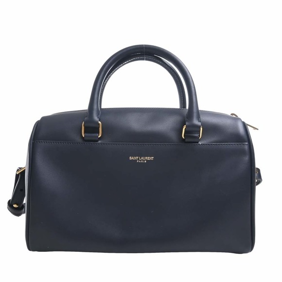 Saint Laurent Baby Duffle Boston Bag Navy - Picture 1 of 8